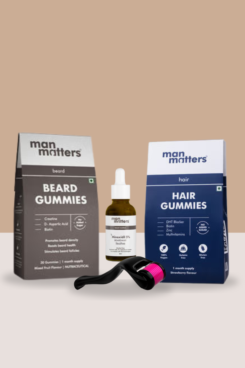 Man Matters Beard & Hair Power Pack