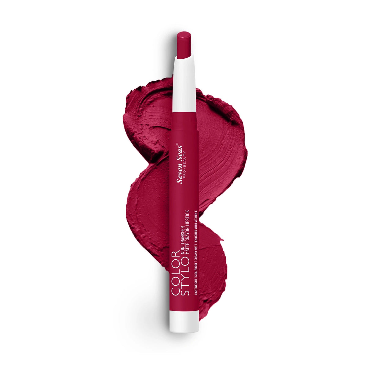 Seven Seas Pink Jam-09 Color Stylo Crayon Lipstick