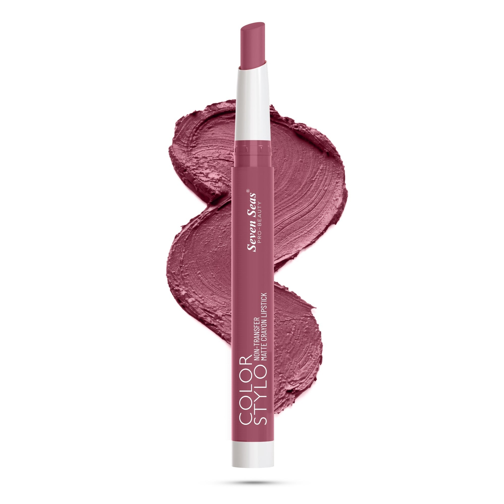 Seven Seas Peach Wood-14 Color Stylo Crayon Lipstick