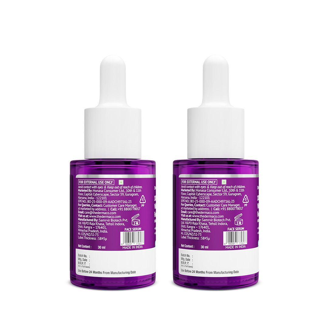Derma Co 10% Vitamin C Face Serum with 5% Niacinamide & Hyaluronic Acid