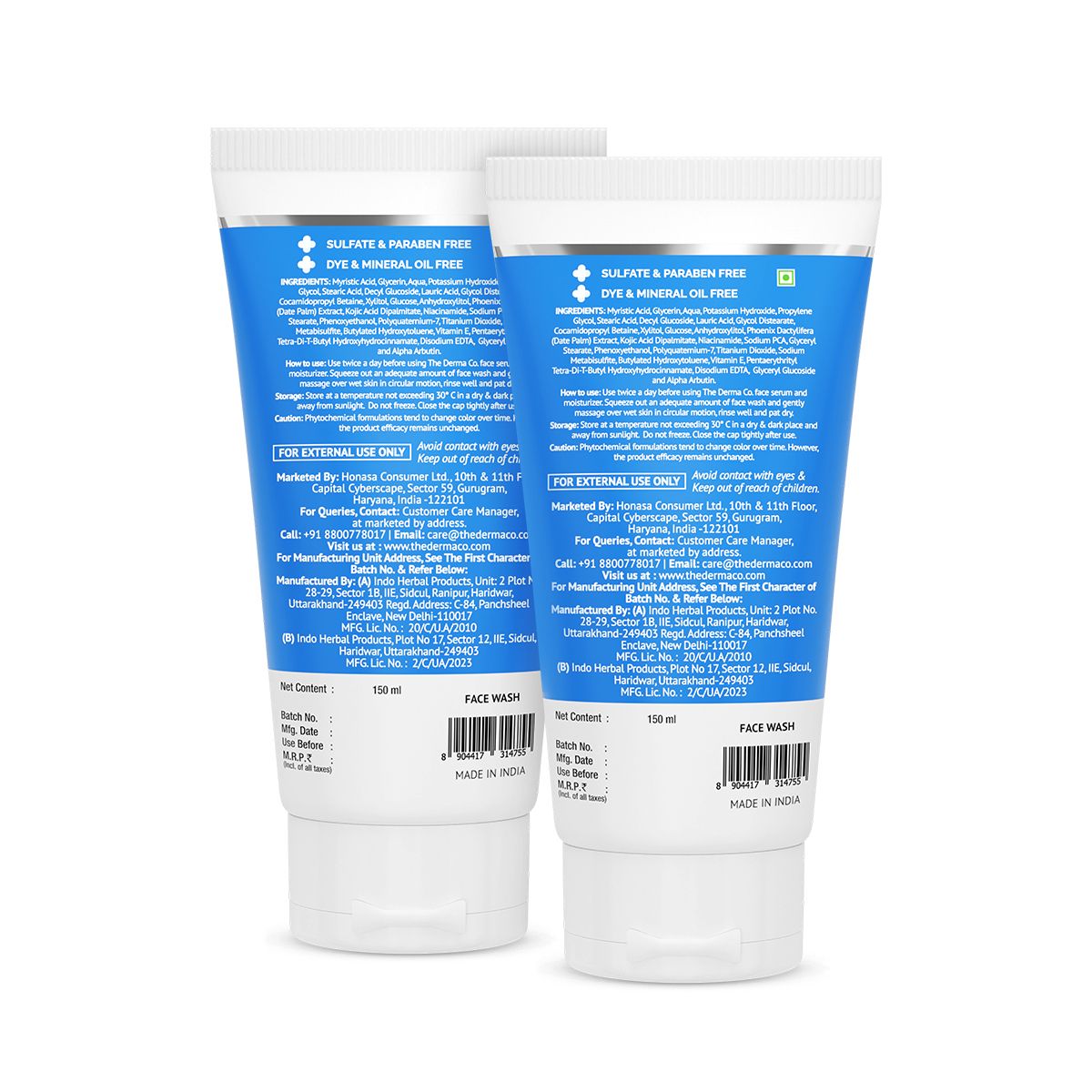 Derma Co 1% Kojic Acid Face Wash