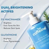 mCaffeine Take A Dip Body wash + Brightening Body Scrub + Brightening Perfume Body Lotion (combo)