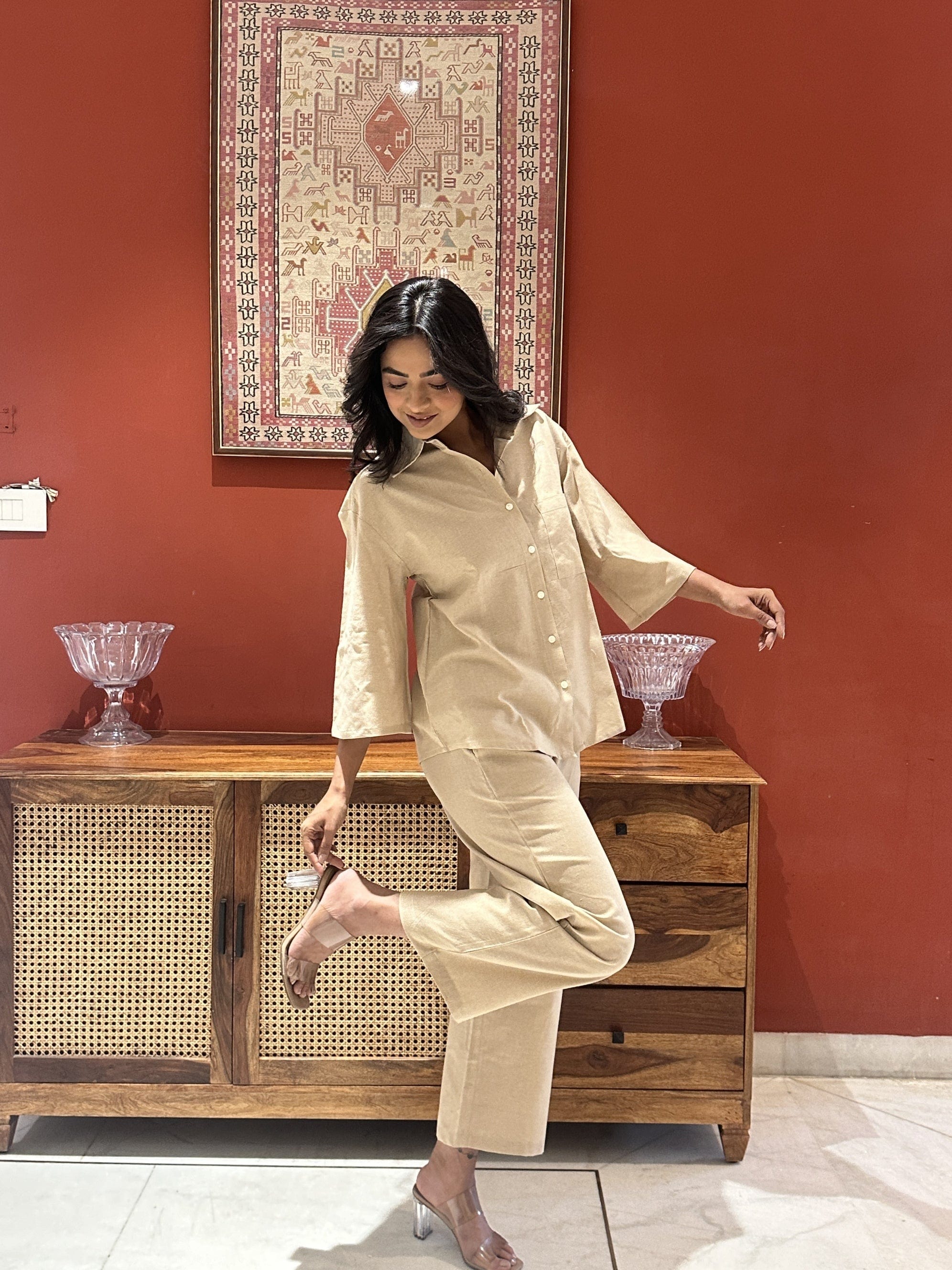 Sugnaa Bell Sleeves Set
