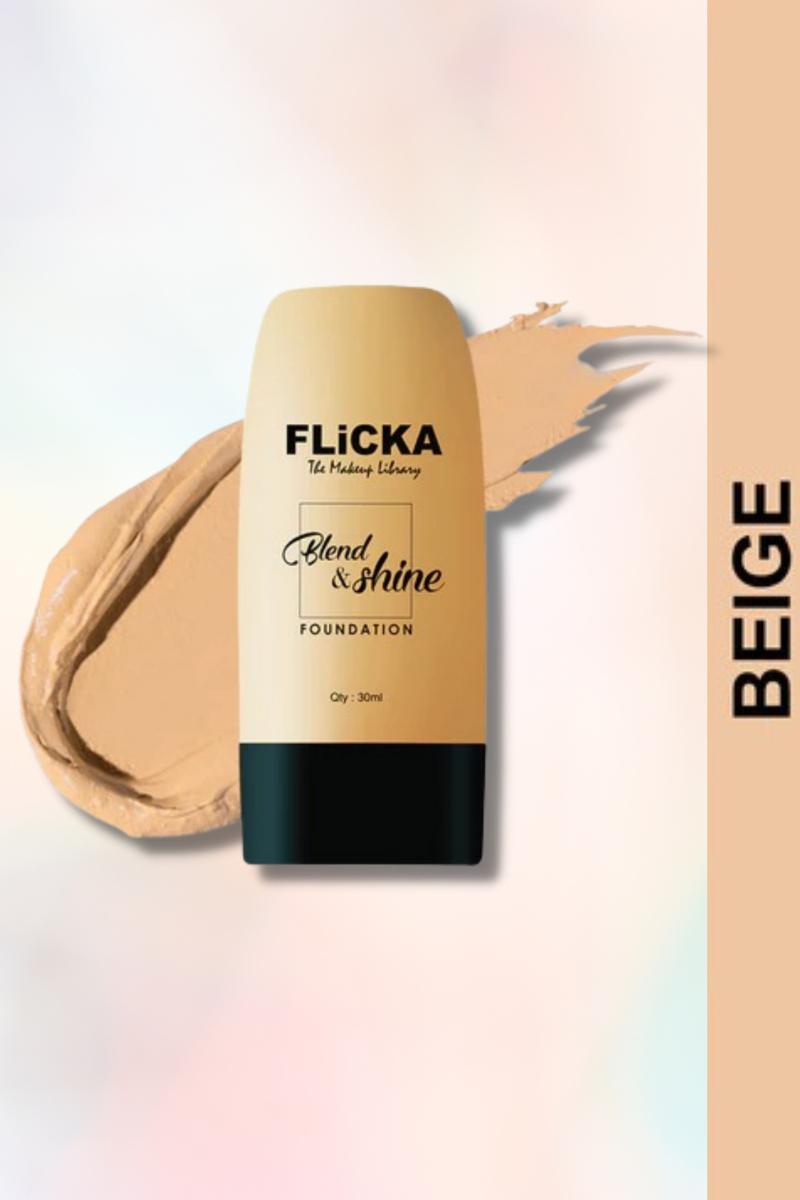 Flicka Cosmetics Blend & Shine Foundation
