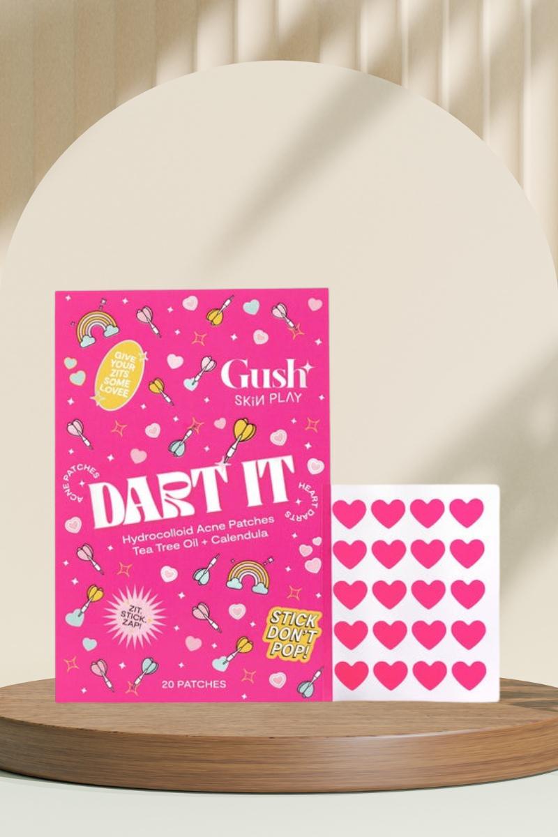 Gush Beauty Dart It Hydrocolloid Pimple Patches- Heart