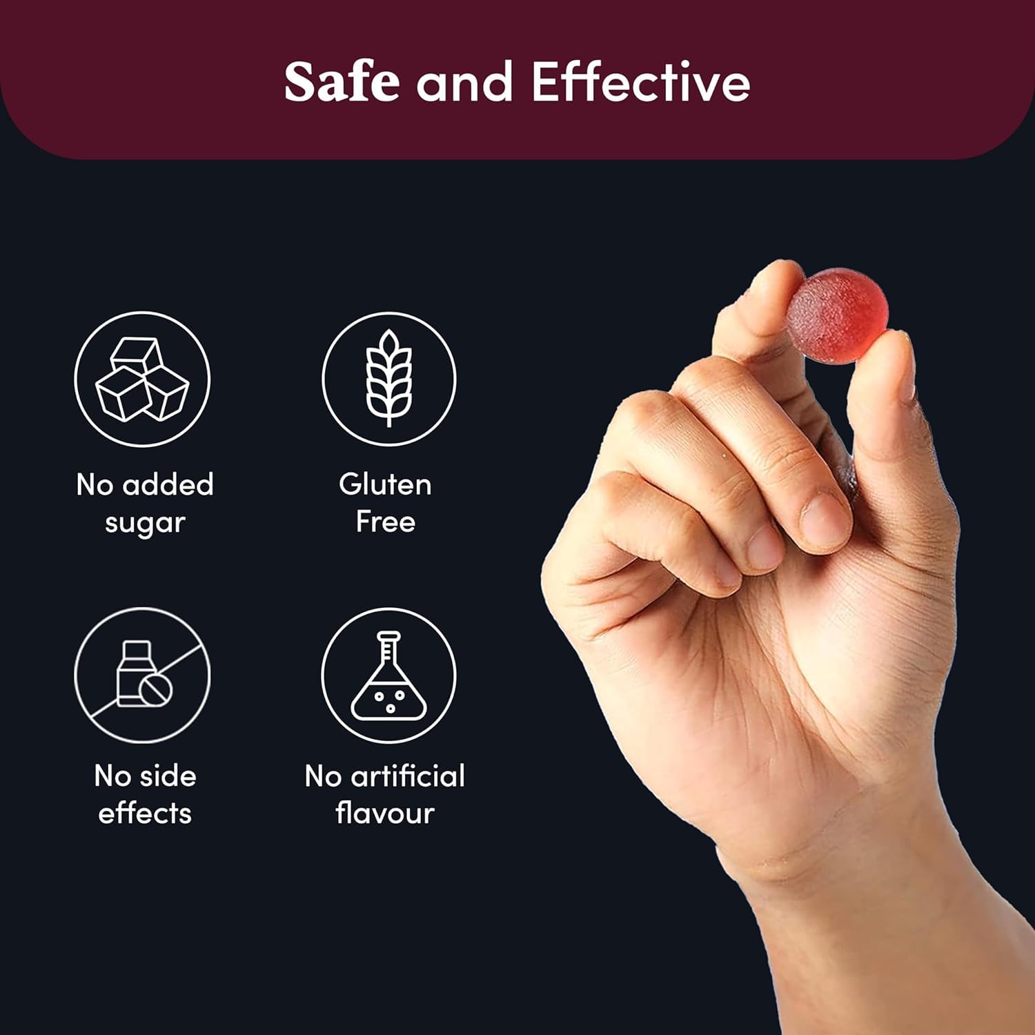 Man Matters Shilajit Gummies (60N - 1 Month Pack)