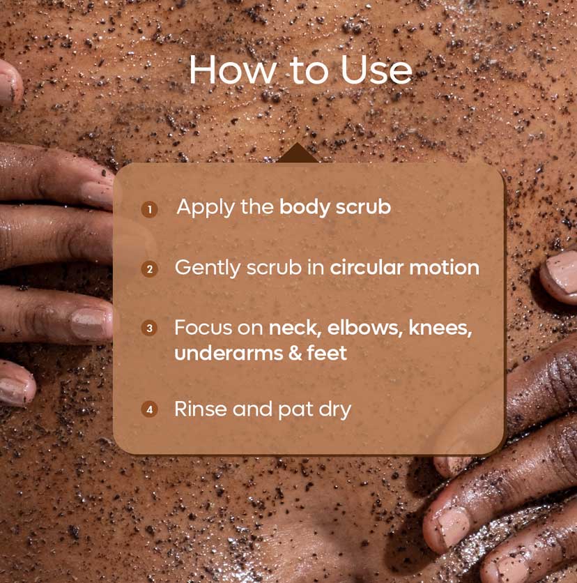 mCaffeine Coffee Body Scrub With Coconut - 55g