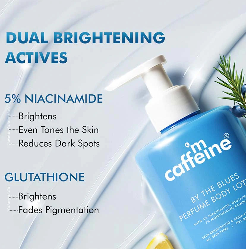 mCaffeine By the Blues Brightening Perfume Body Lotion - 300ml