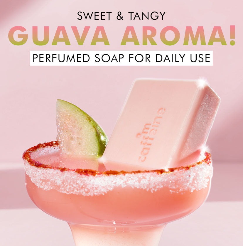 mCaffeine Guava Fizz De-Tan Soap (Pack of 3)