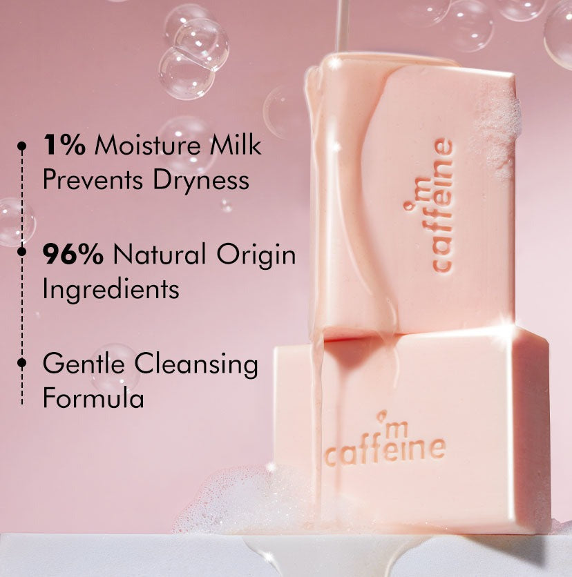 mCaffeine Guava Fizz De-Tan Soap (Pack of 3)