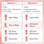 mCaffeine Clear Glow 1% Kojic Acid Daily Brightening Face Wash - 100ml