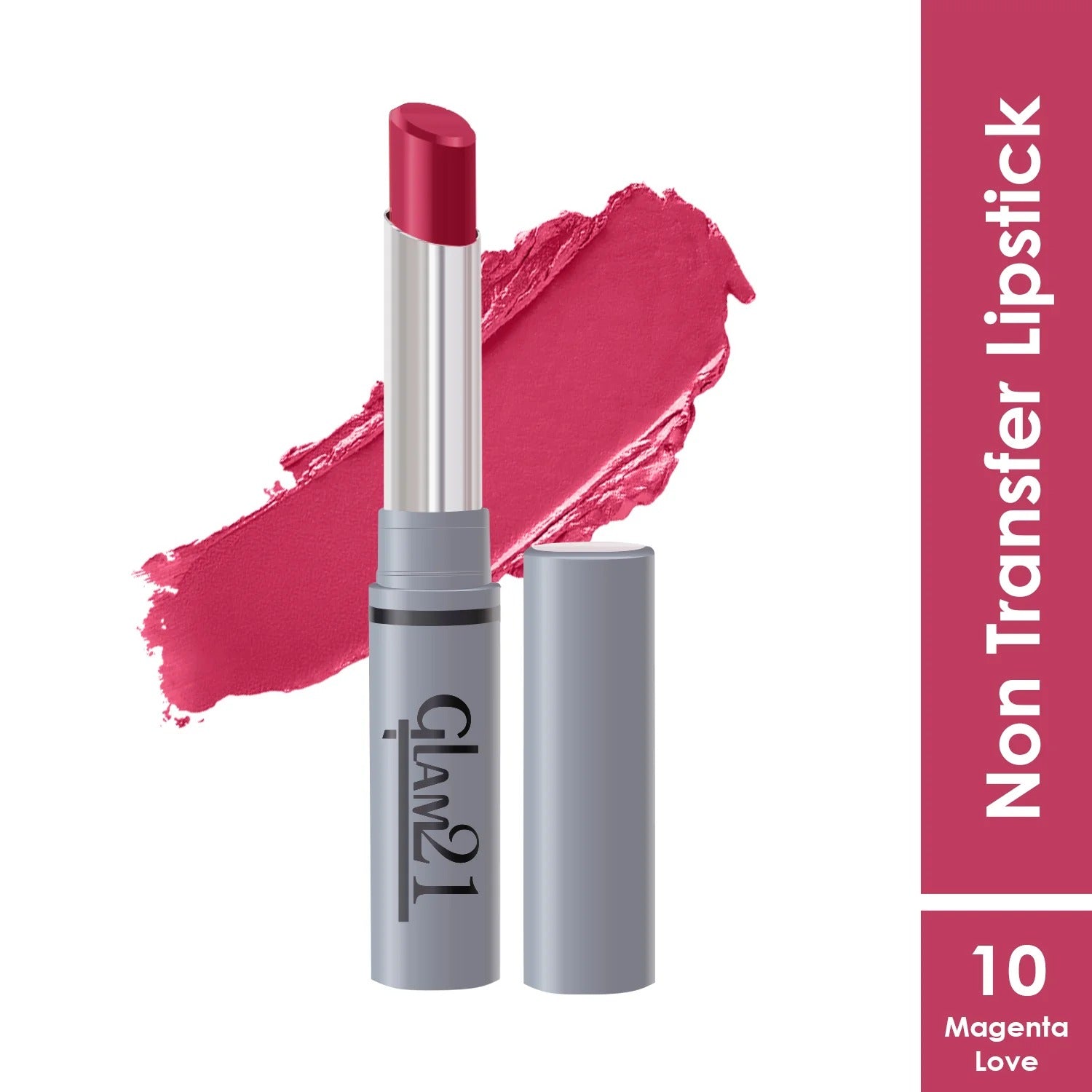 Glam21 Long Lasting Non-transfer Lipstick - Magenta Love