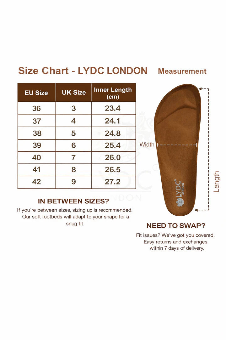 LYDC Brixton Leopard Print Clogs Sandals for Women - Leopard Print