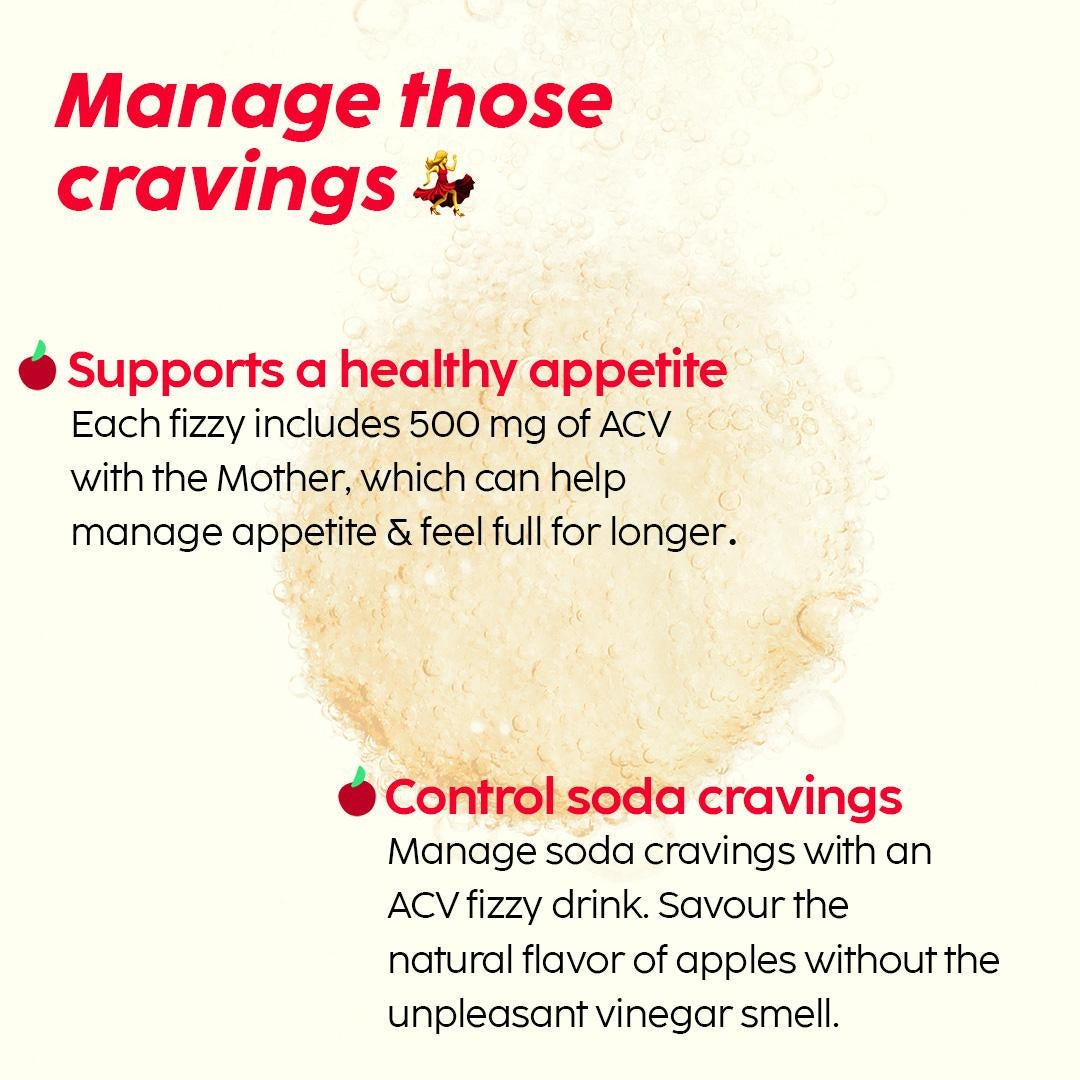 Plix ACV Effervescent Tablets - 15 (Orange Squeeze, Pack of 4)