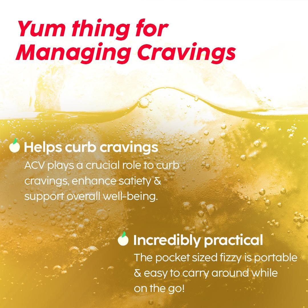 Plix ACV Effervescent Tablets - 15 (Orange Squeeze, Pack of 4)