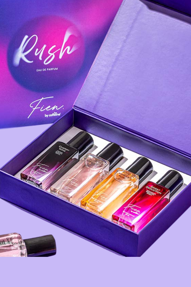 mCaffeine Fien Rush Perfume Gift Set for Women