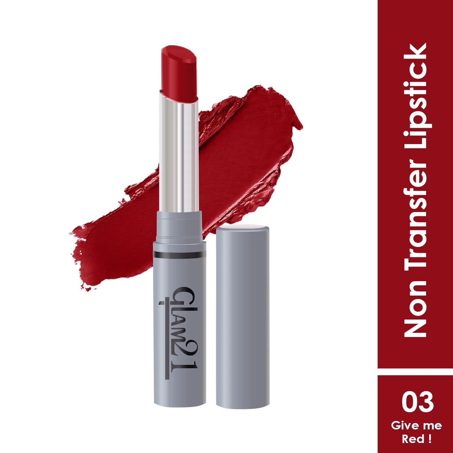 Glam21 Long Lasting Non-Transfer Lipstick - Give Me Red