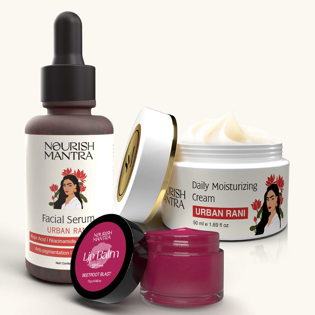 Nourish Mantra Youth Restoration and UV Protect Trio