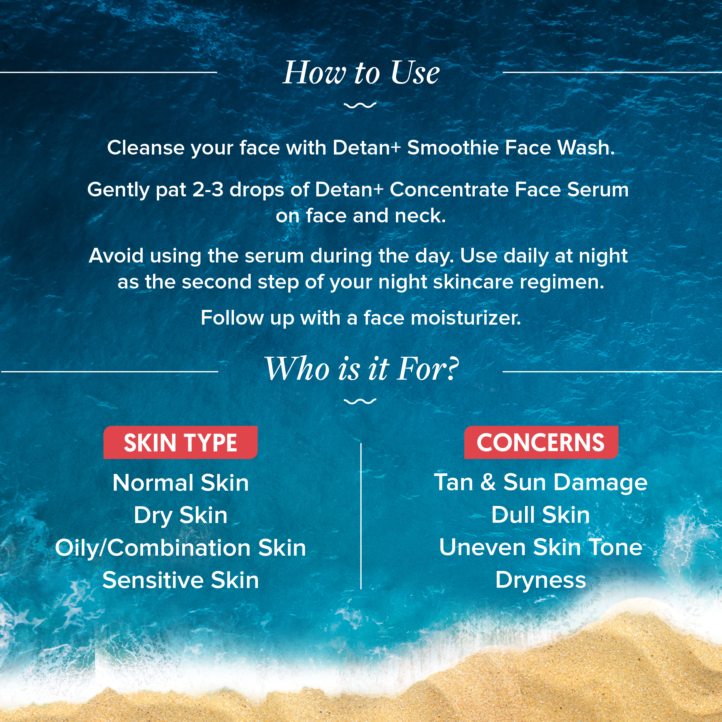 Aqualogica Detan+ Concentrate Face Serum - 30ml