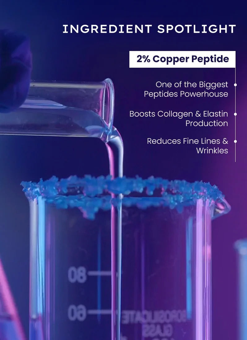 Hyphen 10% Peptide with 2% Copper Peptide Face Serum - 18 ml