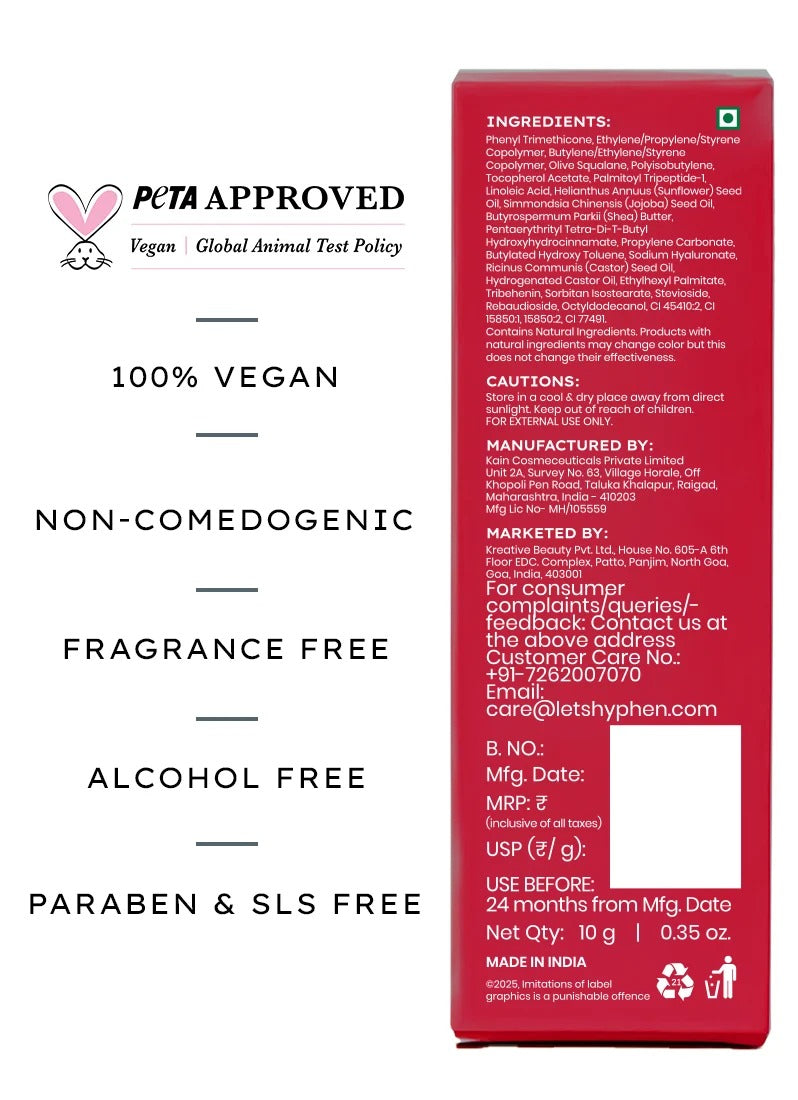 Hyphen Vitamin Infused Peptide Lip Balm - Jelly Glaze