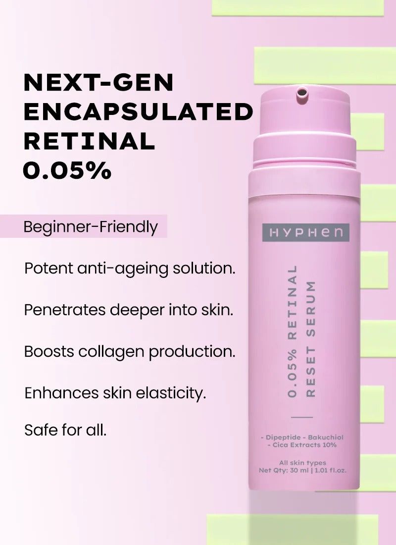 Hyphen 0.05% Retinol Reset Serum - 30ml