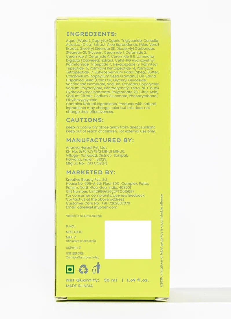 Hyphen Barrier Care Face Cream (Dry Skin) - 50ml