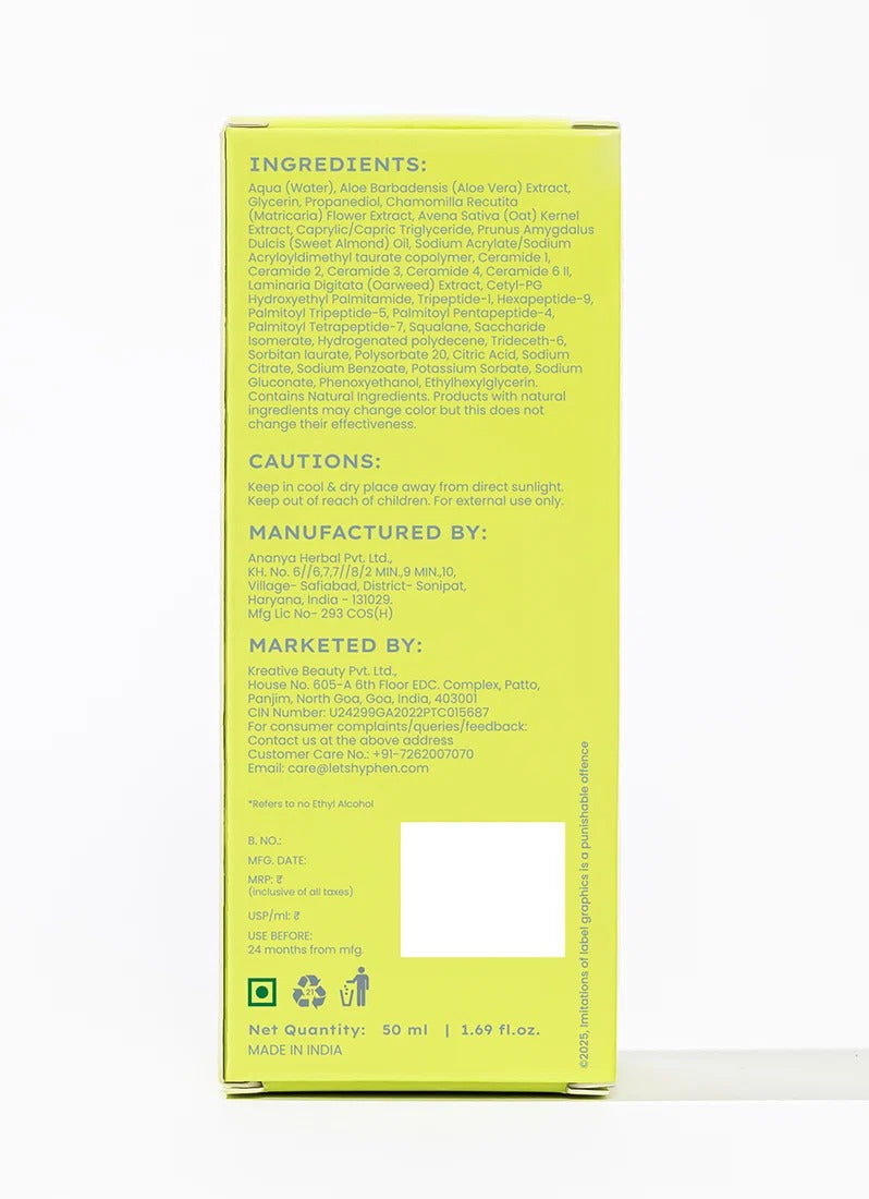 Hyphen Barrier Care Cream (Oily Skin) - 50ml