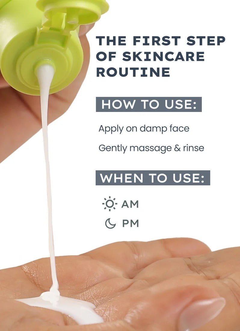 Hyphen Moisturizing Cream Cleanser with Polyglutamic Acid
