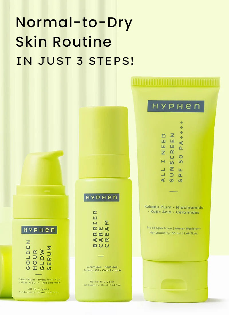Hyphen Daily Face Care Regime - Value Pack of 3