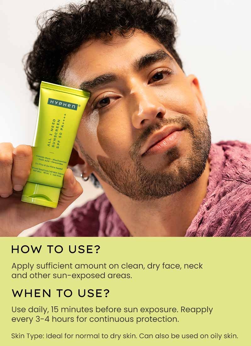 Hyphen All I Need Sunscreen SPF 50 PA ++++