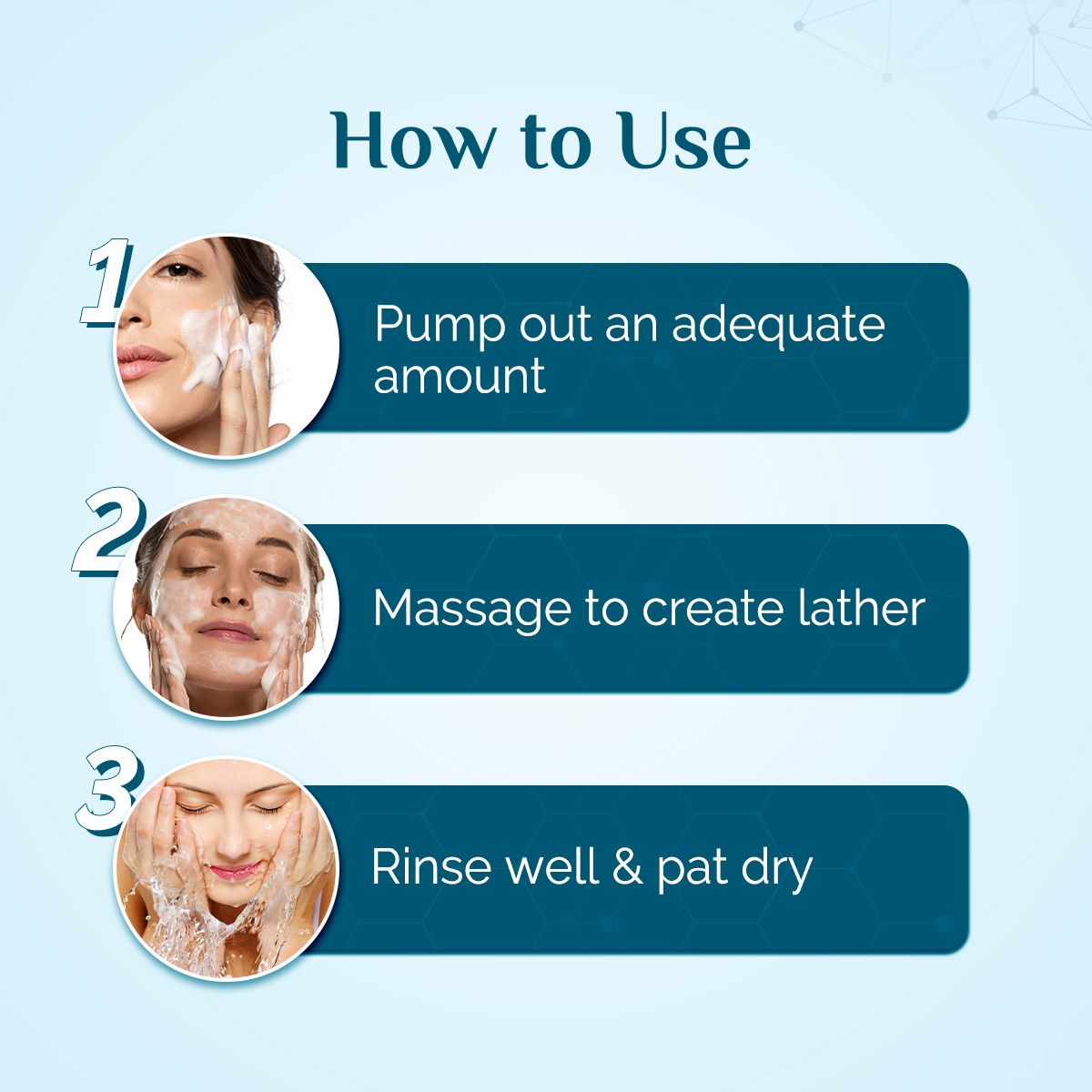 Derma Co X Dr V Skin Renew Peptide Anti-Pollution Face Wash with Peptides & Niacinamide - 100ml