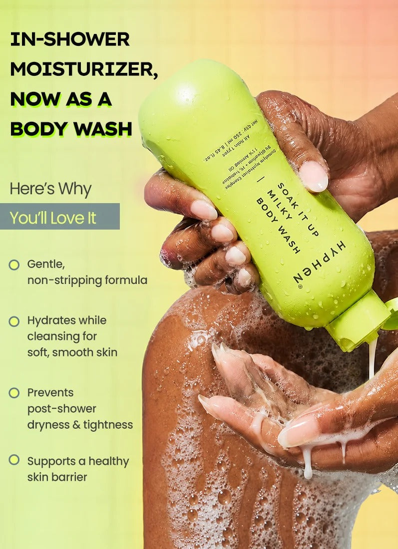 Hyphen Soak it up milky body wash - 250ml