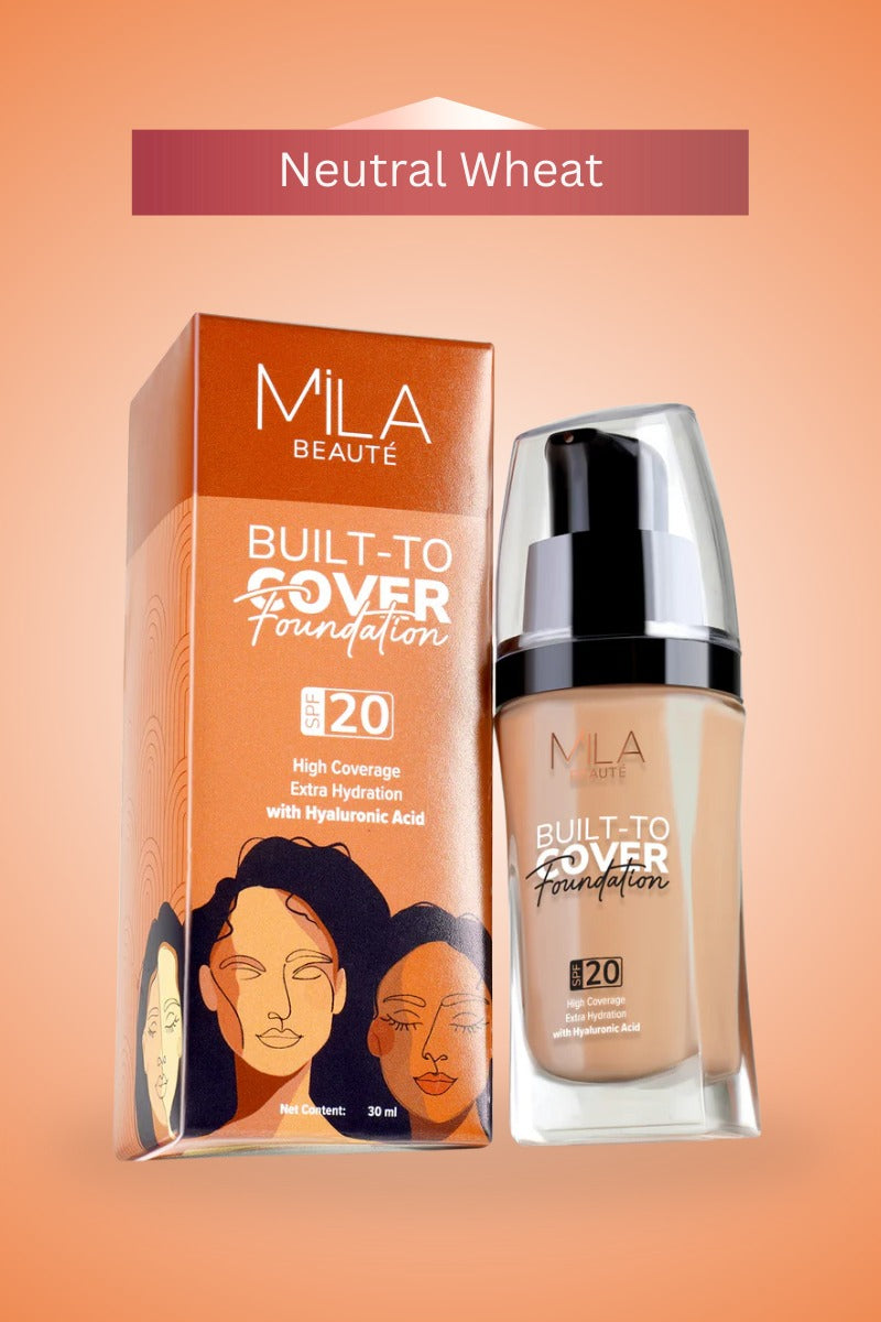 Mila Beaute Built to Cover Foundation