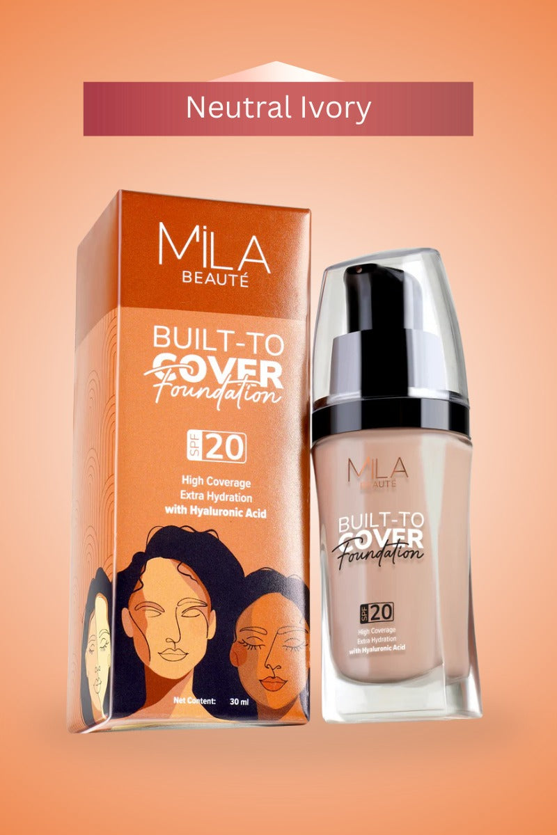Mila Beaute Built to Cover Foundation