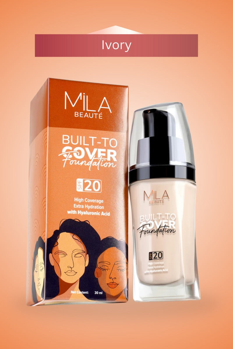 Mila Beaute Built to Cover Foundation