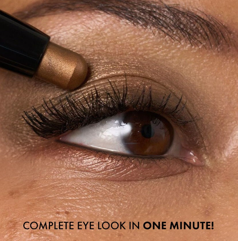 mCaffeine Duo-Verse 2-In-1 Kajal + Eyeshadow - Golden Hour & Black Magic