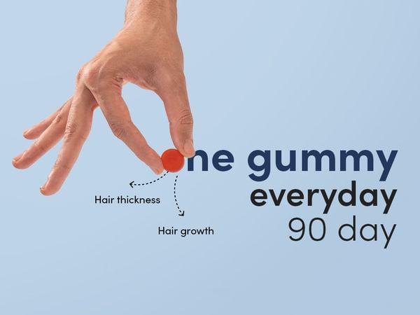 Man Matters Biotin Hair Gummies (30N) No Sugar