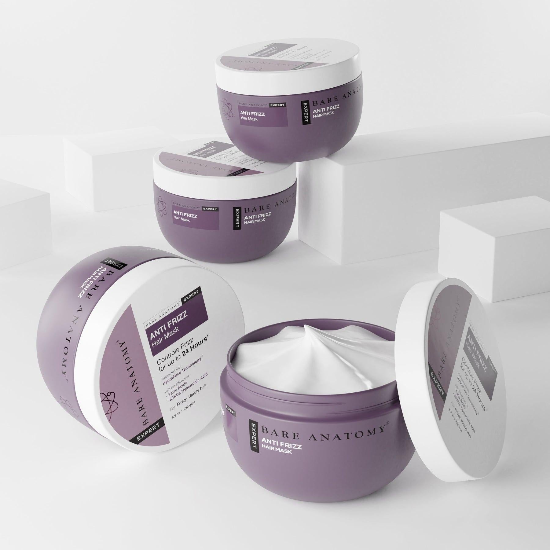 Bare Anatomy Anti-Frizz Kit - Mask & Shampoo Combo