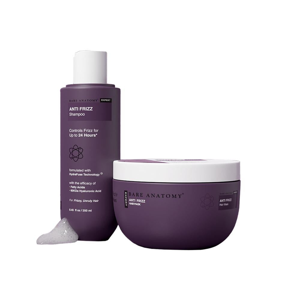 Bare Anatomy Anti-Frizz Kit - Mask & Shampoo Combo