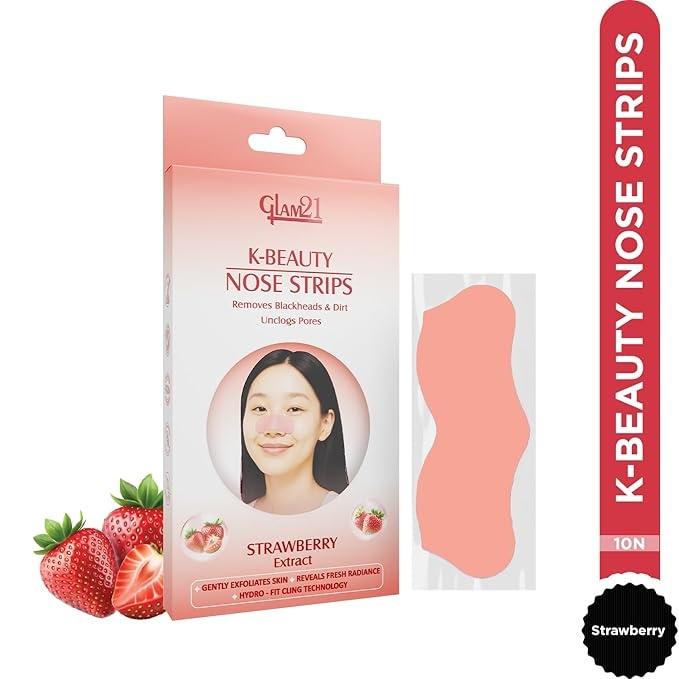 Glam21 K-Beauty Nose Strip Strawberry Extract