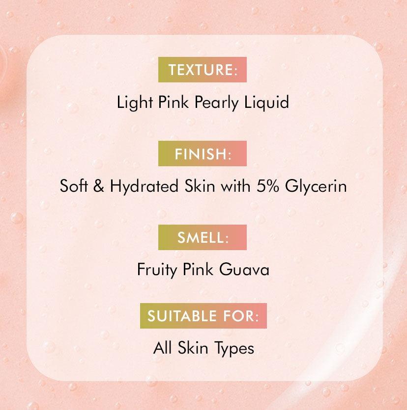 mCaffeine Pink Glow Set