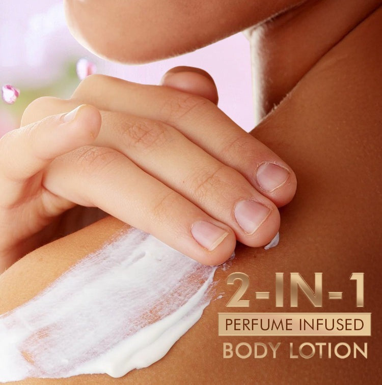mCaffeine De-Tan Body Wash + Perfume Body Lotion + De-Tan Body Scrub (combo)