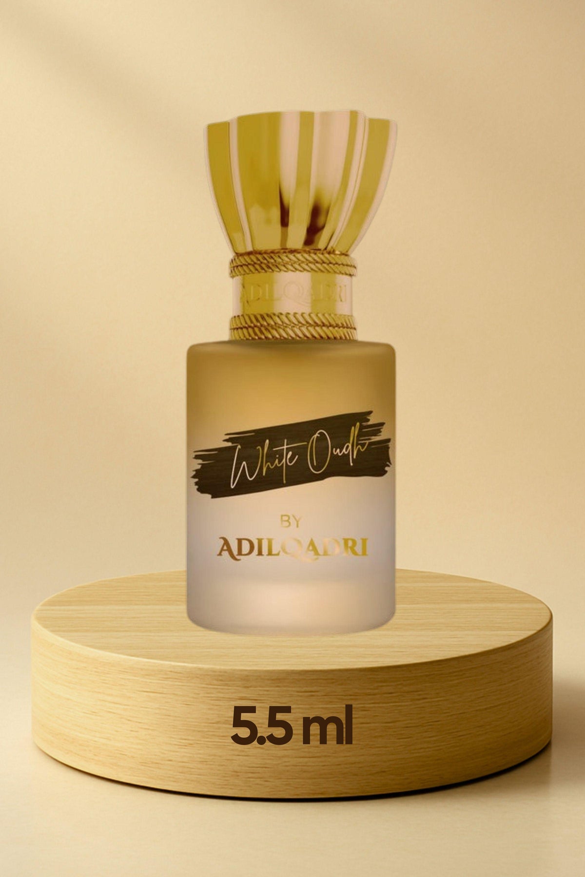 AdilQadri White Oudh Luxury Attar Perfume - 5.5ml