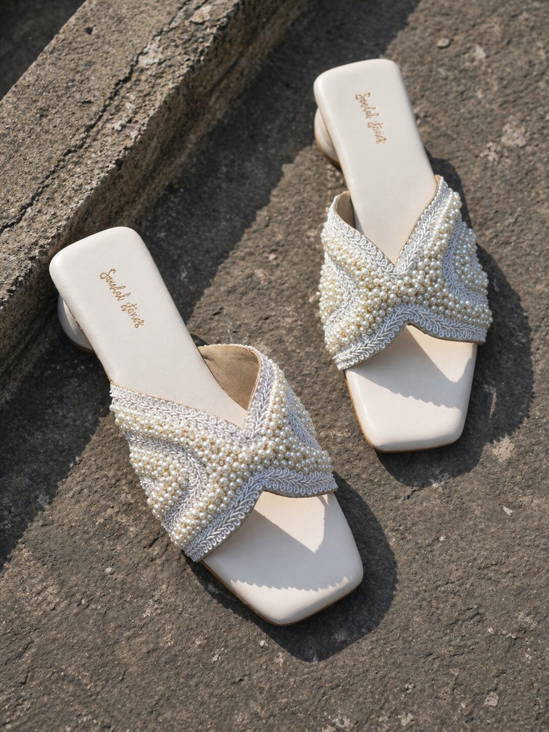 Sandal Stories PearlStep Royal Luxe Block Heels - 1.5 Inches