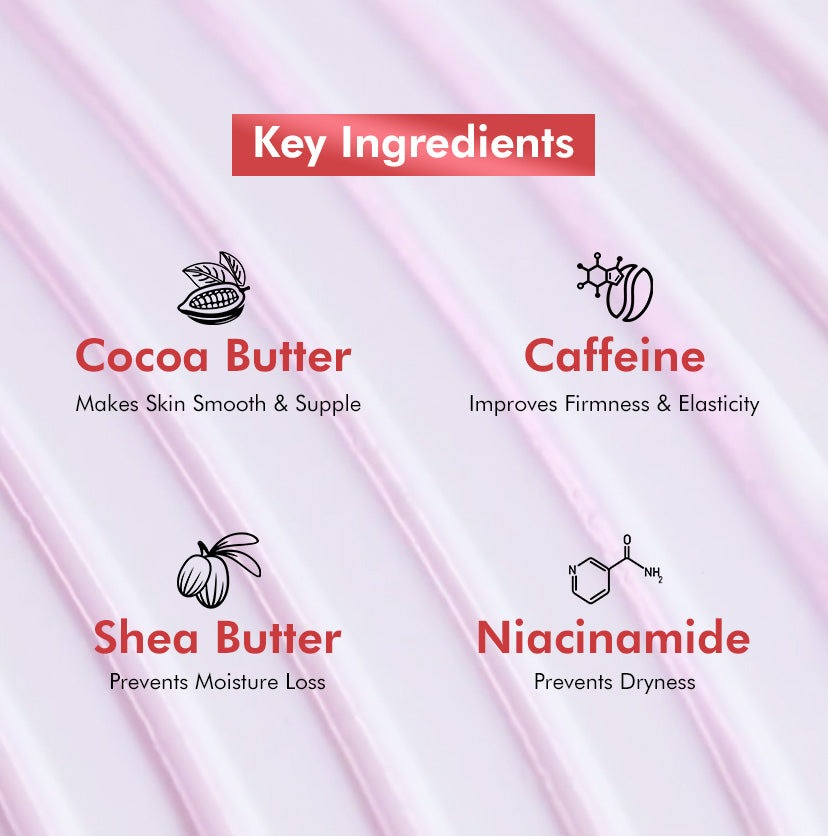 mCaffeine Pink Glow Set