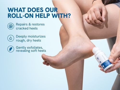 Be Bodywise Foot Roll On (50ml) + Hair Growth Serum (25ml) Combo