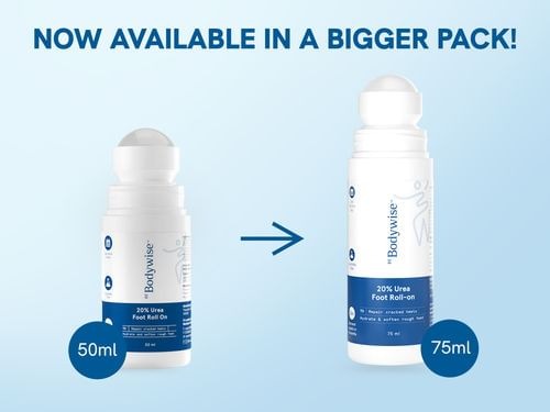 Be Bodywise Foot Roll On (50ml) + Hair Growth Serum (25ml) Combo