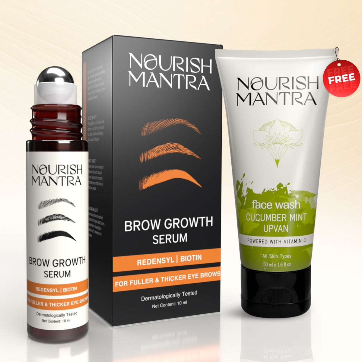 Nourish Mantra Brow Growth Serum