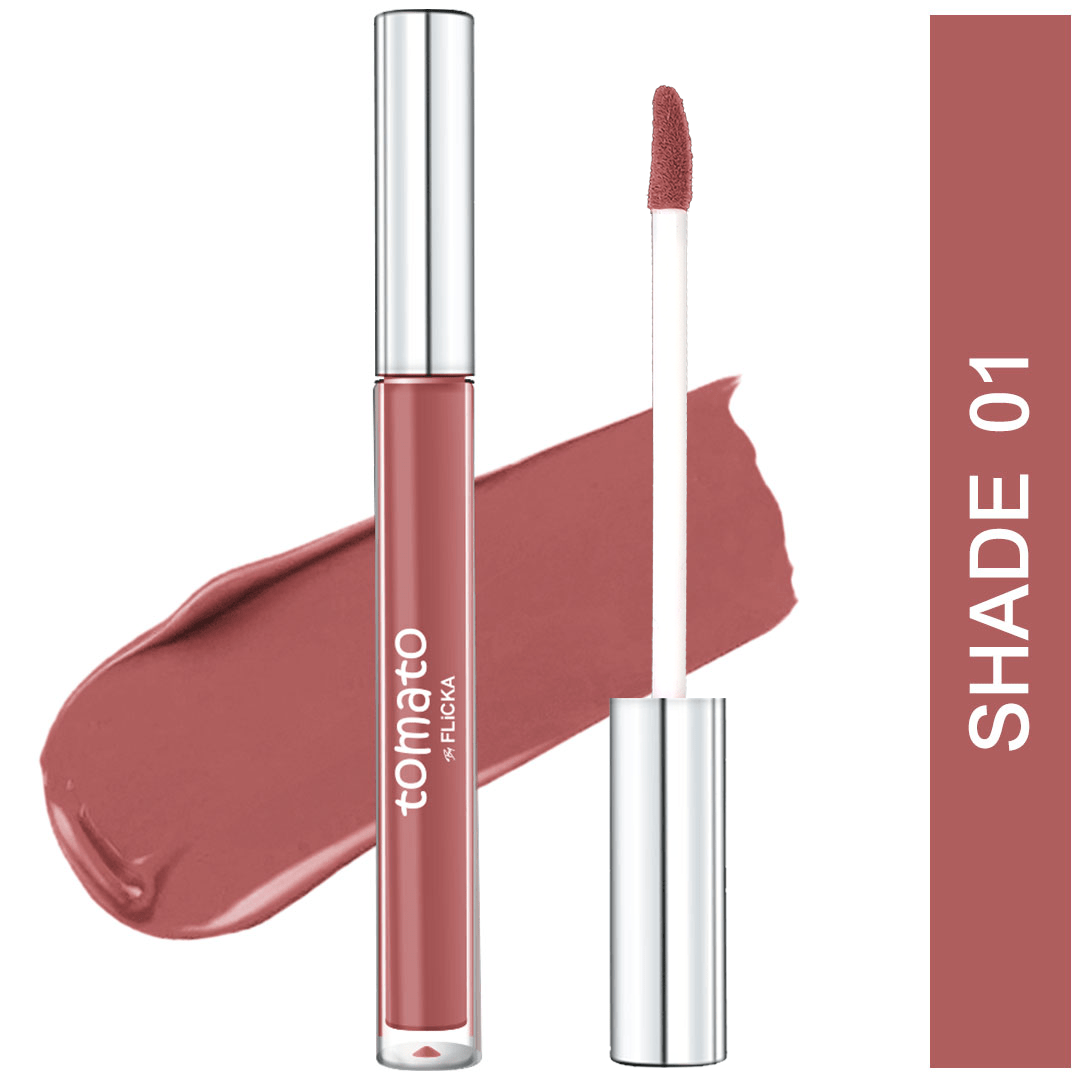 Flicka Cosmetics Tomato Liquid Matte Lipstick